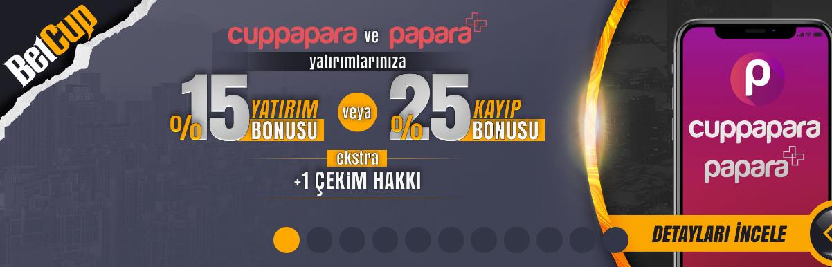 Betcup % 25 Kayıp Bonusu